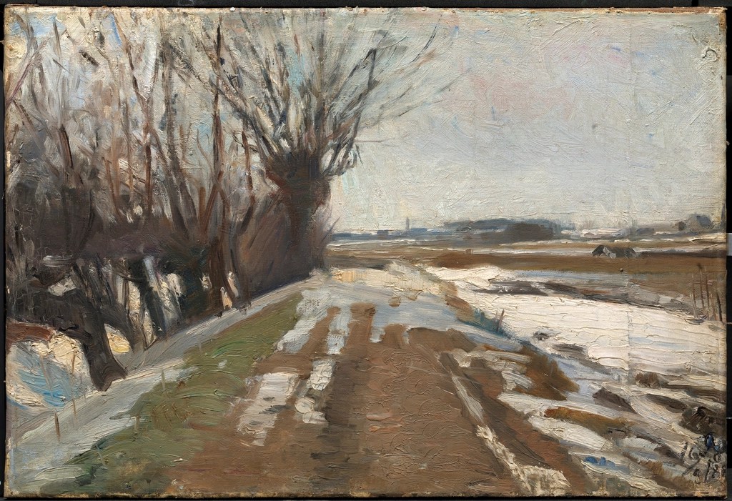 Winter day Utterslev Albert Gottschalk